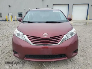 2016 Toyota Sienna LE AAS with VIN 5TDKK3DCXGS757469, listed as a Copart auction lot 60511615 with 130,387 mi miles and Non repairable. Bid and sale history available at DreamBid. Image 5.