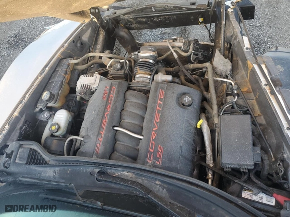 2005 Chevrolet Corvette with VIN 1G1YY24U255114489, listed as a Copart auction lot 44059555 with 96,797 mi miles and Salvage Title. Bid and sale history available at carsss.com. Image 12.