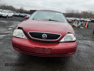 2000 Mercury Sable LS Premium with VIN 1MEFM55S7YA617342, listed as a Copart auction lot 85764394 with 71,628 mi miles and Salvage Title. Bid and sale history available at carsss.com. Image 5.