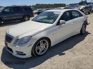 2012 Mercedes-Benz E 350 Luxury with VIN WDDHF5KB9CA626308, listed as a Copart auction lot 66038025 with 124,946 mi miles and Salvage title. Bid and sale history available at DreamBid. Image 1.