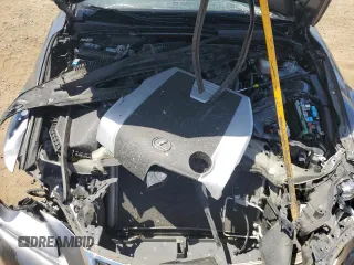 2014 Lexus IS 350 with VIN JTHBE1D23E5011935, listed as a Copart auction lot 56041275 with 54,897 mi miles and Salvage title. Bid and sale history available at DreamBid. Image 11.