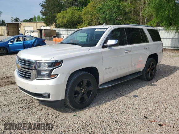 2017 Chevrolet Tahoe with VIN NCS105944, listed as a Copart auction lot 53553695 with 77,358 mi miles and Clean title. Bid and sale history available at DreamBid. Image 1.