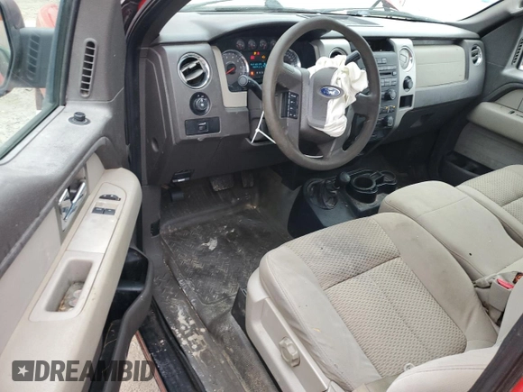 2010 Ford F-150 XL with VIN 1FTMF1EWXAKA46380, listed as a Copart auction lot 82035424 with 188,079 mi miles and Clean Title. Bid and sale history available at DreamBid. Image 8.