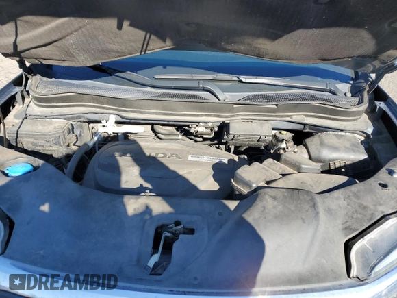 2016 Honda Pilot EX-L with VIN 5FNYF6H76GB101173, listed as a Copart auction lot 44966585 with 104,846 mi miles and Salvage Title. Bid and sale history available at carsss.com. Image 13.