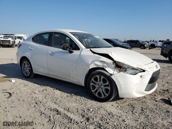 2017 Toyota Yaris iA with VIN 3MYDLBYV3HY170165, listed as a Copart auction lot 52177875 with 152,065 mi miles and Salvage Title. Bid and sale history available at carsss.com. Image 4.