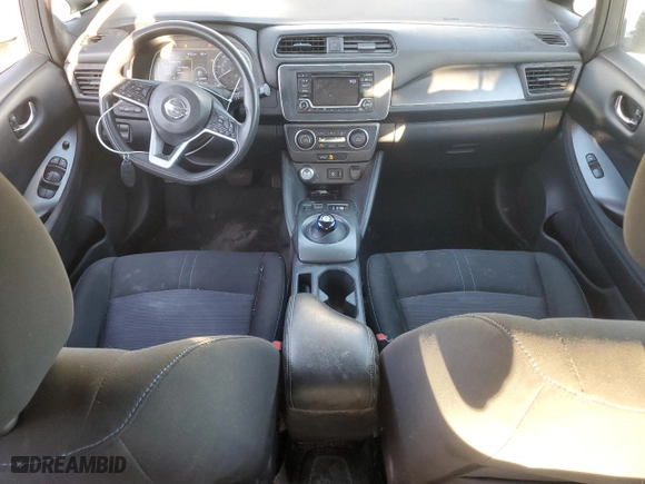 2019 Nissan LEAF SV with VIN 1N4AZ1CPXKC304016, listed as a Copart auction lot 88554795 with NaN miles and Salvage Title. Bid and sale history available at carsss.com. Image 8.
