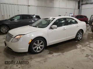 2010 Mercury Milan Premier with VIN 3MEHM0JG2AR628287, listed as a Copart auction lot 52923775 with 144,623 mi miles and Non Repairable. Bid and sale history available at carsss.com. Image 1.