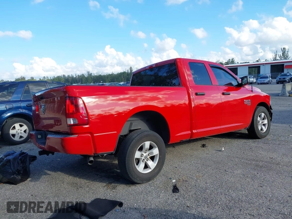 2019 Ram 1500 Classic Express with VIN 1C6RR6FGXKS539714, listed as a IAAI auction lot 41893298 with 52,492 mi miles. Bid and sale history available at carsss.com. Image 4.