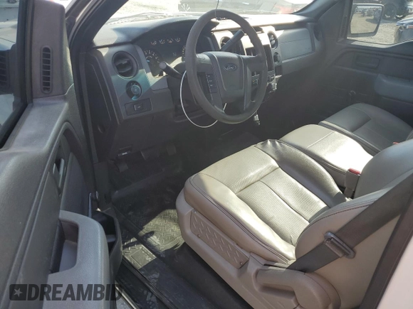 2011 Ford F-150 XL with VIN 1FTNF1CF5BKD32534, listed as a Copart auction lot 56179185 with 252,568 mi miles and Salvage title. Bid and sale history available at DreamBid. Image 8.
