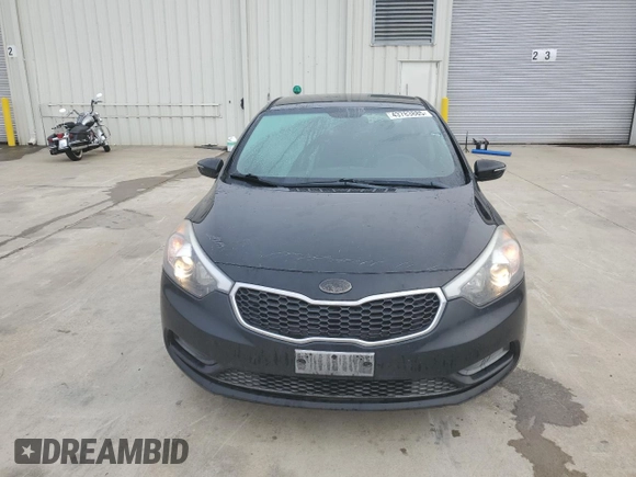 2014 Kia Forte LX with VIN KNAFX4A66E5214322, listed as a Copart auction lot 43783885 with 249,045 mi miles and Salvage Title. Bid and sale history available at carsss.com. Image 5.