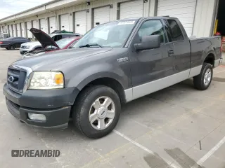 2004 Ford F-150 STX with VIN 1FTRX12W54NB97086, listed as a Copart auction lot 57574535 with 204,759 mi miles and Salvage title. Bid and sale history available at DreamBid. Image 1.