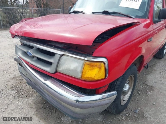 1995 Ford Ranger Splash with VIN 1FTCR10A6SUA57994, listed as a IAAI auction lot 41794131 with 154,439 mi miles. Bid and sale history available at carsss.com. Image 19.