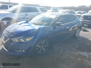 2016 Nissan Maxima 3.5 SV with VIN 1N4AA6AP6GC388673, listed as a IAAI auction lot 41746884 with 148,283 mi miles. Bid and sale history available at carsss.com. Image 17.