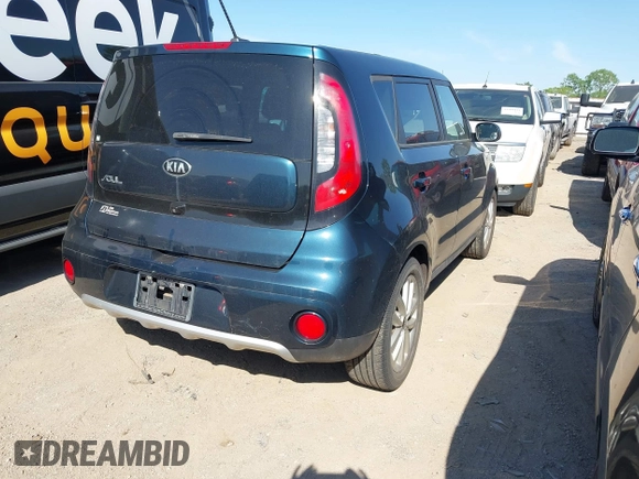 2017 Kia Soul + with VIN KNDJP3A56H7418240, listed as a IAAI auction lot 42040695 with 127,824 mi miles. Bid and sale history available at carsss.com. Image 4.