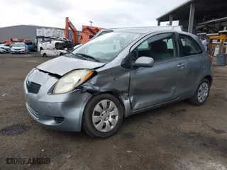 2007 Toyota Yaris with VIN JTDJT923175067632, listed as a IAAI auction lot 41471162 with 80,307 mi miles. Bid and sale history available at carsss.com. Image 6.