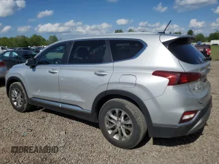 2020 Hyundai Santa Fe SE with VIN 5NMS2CAD1LH166747, listed as a Copart auction lot 57093145 with 62,744 mi miles and Salvage title. Bid and sale history available at DreamBid. Image 2.