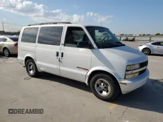 2002 Chevrolet Astro with VIN 1GNEL19X12B127227, listed as a Copart auction lot 77872814 with Not Provided miles and Salvage Title. Bid and sale history available at carsss.com. Image 4.
