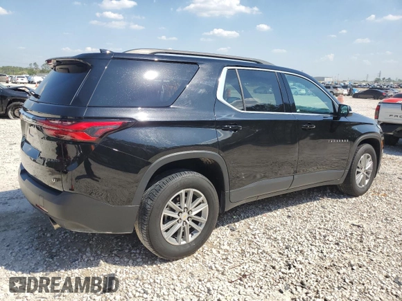 2023 Chevrolet Traverse LT with VIN 1GNERHKW3PJ185622, listed as a Copart auction lot 49978345 with 56,301 mi miles and Salvage title. Bid and sale history available at DreamBid. Image 3.
