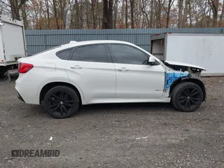2018 BMW X6 sDrive35i with VIN 5UXKU0C56J0G81224, listed as a IAAI auction lot 41734077 with 121,145 mi miles. Bid and sale history available at carsss.com. Image 13.