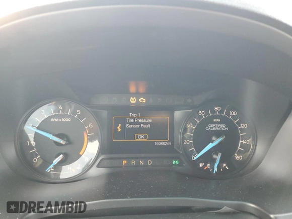 2016 Ford Utility Police Interceptor with VIN 1FM5K8AR5GGA71896, listed as a Copart auction lot 81065904 with 160,882 mi miles and Salvage Title. Bid and sale history available at carsss.com. Image 9.