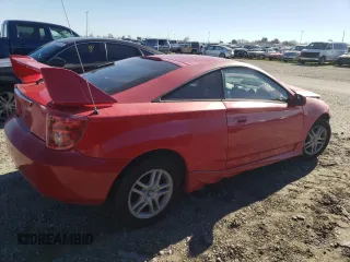2003 Toyota Celica GT with VIN JTDDR32T930154307, listed as a Copart auction lot 87511455 with 247,922 mi miles and Salvage Title. Bid and sale history available at carsss.com. Image 3.