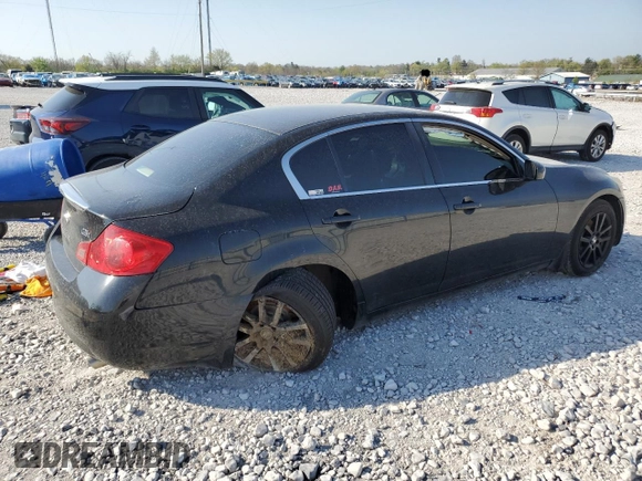 2007 Infiniti G35 with VIN JNKBV61F97M806145, listed as a Copart auction lot 53632115 with 216,347 mi miles and Salvage Title. Bid and sale history available at DreamBid. Image 3.