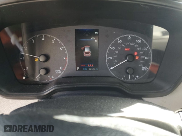 2023 Toyota Corolla Cross LE with VIN 7MUBAAAG1PV059515, listed as a Copart auction lot 49926985 with 30,673 mi miles and Clean title. Bid and sale history available at DreamBid. Image 9.
