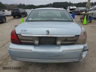 2009 Mercury Grand Marquis LS with VIN 2MEHM75V29X634556, listed as a Copart auction lot 48925725 with 91,643 mi miles and Salvage Title. Bid and sale history available at carsss.com. Image 6.