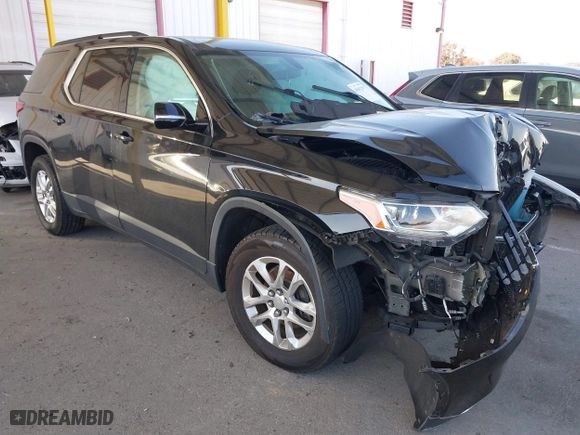 2019 Chevrolet Traverse LT Cloth with VIN 1GNERGKW5KJ198634, listed as a IAAI auction lot 41691299 with 1 mi miles. Bid and sale history available at carsss.com. Image 1.