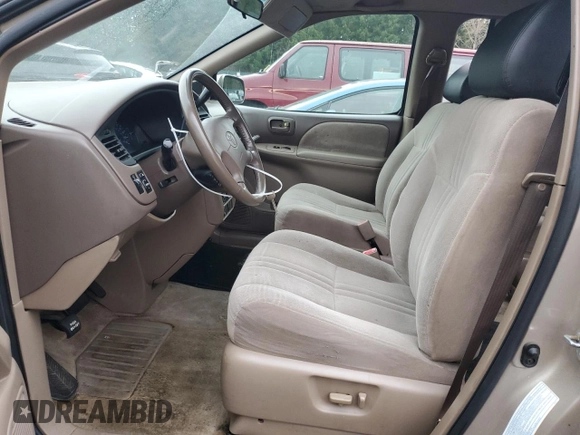 2002 Toyota Sienna LE with VIN 4T3ZF13C92U474786, listed as a Copart auction lot 83051724 with 195,429 mi miles and Salvage Title. Bid and sale history available at carsss.com. Image 7.