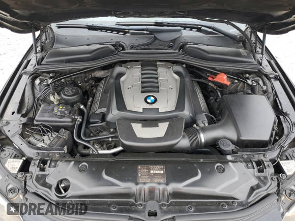 2010 BMW 5 Series 550i with VIN WBANW5C50ACT57345, listed as a Copart auction lot 52147555 with 118,863 mi miles and Clean Title. Bid and sale history available at DreamBid. Image 11.