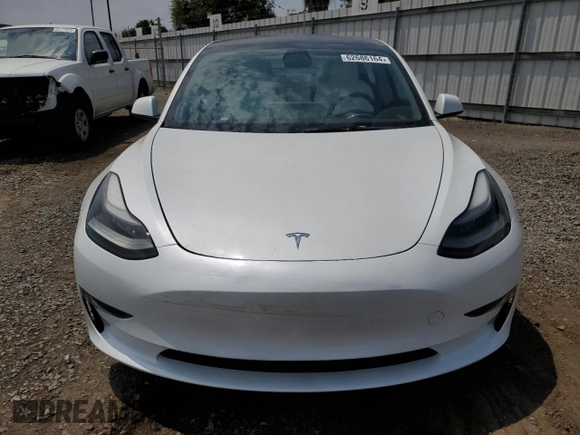 2023 Tesla Model 3 Performance with VIN 5YJ3E1EC5PF487845, listed as a Copart auction lot 62686164 with 4,938 mi miles and Salvage Title. Bid and sale history available at carsss.com. Image 5.