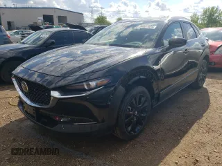 2022 Mazda CX-30 2.5 Turbo with VIN 3MVDMBAY0NM447128, listed as a Copart auction lot 54007924 with 10,596 mi miles and Salvage Title. Bid and sale history available at DreamBid. Image 1.