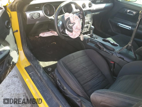 2017 Ford Mustang EcoBoost with VIN 1FA6P8TH0H5322714, listed as a Copart auction lot 57985815 with 103,310 mi miles and Salvage title. Bid and sale history available at DreamBid. Image 8.