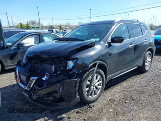 2017 Nissan Rogue SL with VIN 5N1AT2MV7HC844393, listed as a IAAI auction lot 42126002 with 105,280 mi miles. Bid and sale history available at carsss.com. Image 2.