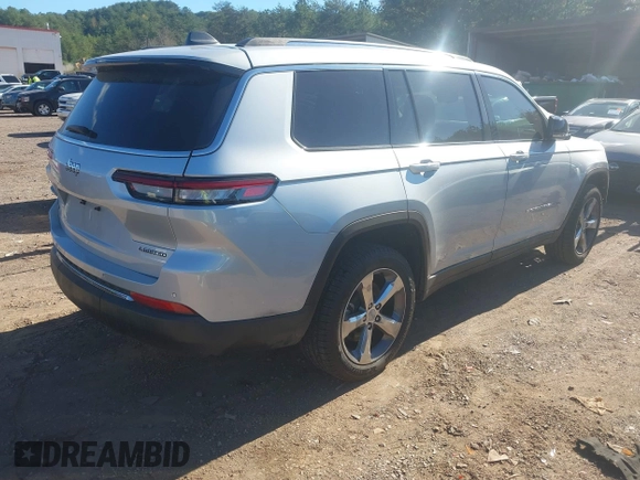 2022 Jeep Grand Cherokee Limited with VIN 1C4RJJBG6N8521334, listed as a IAAI auction lot 40955579 with 62,383 mi miles and . Bid and sale history available at DreamBid. Image 4.