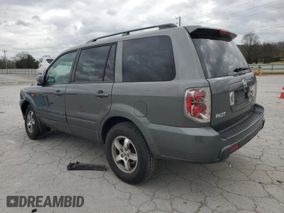 2008 Honda Pilot EX-L with VIN 5FNYF28738B009318, listed as a Copart auction lot 51648595 with 266,183 mi miles and Clean Title. Bid and sale history available at DreamBid. Image 2.