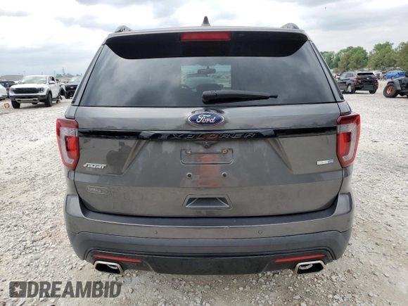 2016 Ford Explorer Sport with VIN 1FM5K8GT2GGB71716, listed as a Copart auction lot 52124215 with 112,302 mi miles and Salvage Title. Bid and sale history available at carsss.com. Image 6.