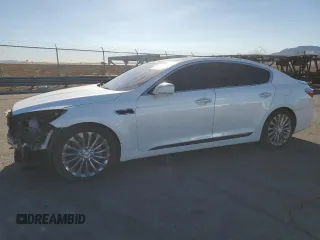 2017 Kia K900 Luxury with VIN KNALW4D40H6036115, listed as a Copart auction lot 46630905 with 85,964 mi miles and Salvage Title. Bid and sale history available at carsss.com. Image 1.