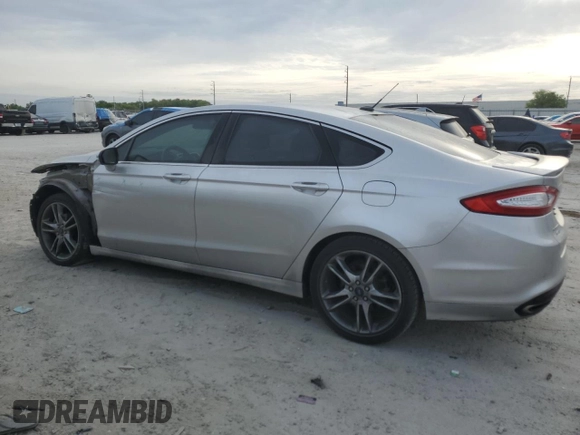 2014 Ford Fusion Titanium with VIN 3FA6P0K94ER386775, listed as a Copart auction lot 50552835 with 1,764,116 mi miles and Salvage Title. Bid and sale history available at carsss.com. Image 2.