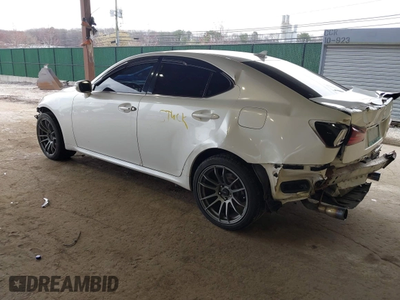 2009 Lexus IS 250 z VIN JTHCK262395031561, wystawiony jako IAAI lot #41975402 z przebiegiem 200 779 mil mil oraz . Historia ofert i sprzedaży dostępna na DreamBid. Obrazek 3.