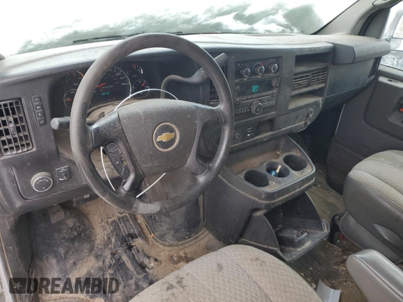 2012 Chevrolet Express Cargo Van with VIN 1GCWGGCA4C1200719, listed as a Copart auction lot 45421725 with 188,291 mi miles and Clean Title. Bid and sale history available at carsss.com. Image 8.