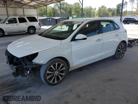 2019 Hyundai Elantra GT with VIN KMHH35LE1KU114689, listed as a Copart auction lot 68495034 with 112,287 mi miles and Salvage Title. Bid and sale history available at carsss.com. Image 1.