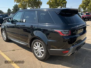 2021 Land Rover Range Rover Sport SE with VIN SALWG2SU7MA775504, listed as a Copart auction lot 75906914 with 52,335 mi miles and Clean Title. Bid and sale history available at carsss.com. Image 3.