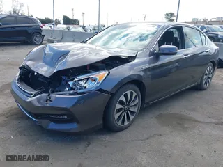 2017 Honda Accord Hybrid EX-L with VIN JHMCR6F55HC027812, listed as a IAAI auction lot 41550180 with 8,539 mi miles. Bid and sale history available at carsss.com. Image 17.