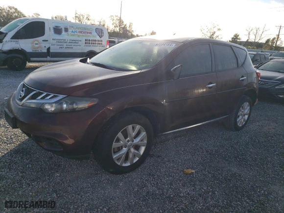 2013 Nissan Murano SV with VIN JN8AZ1MU8DW211564, listed as a Copart auction lot 87284164 with 0 mi miles and Clean Title. Bid and sale history available at carsss.com. Image 1.