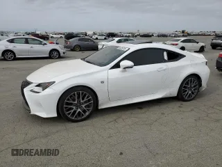 2017 Lexus RC 200t z VIN JTHHA5BC7H5005925, wystawiony jako Copart lot #54428735 z przebiegiem 62 366 mil mil oraz Szkoda całkowita • Salvage title. Historia ofert i sprzedaży dostępna na DreamBid. Obrazek 1.