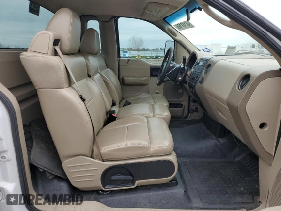 2008 Ford F-150 XL with VIN 1FTRF12WX8KB87907, listed as a Copart auction lot 46143165 with 210,446 mi miles and Salvage Title. Bid and sale history available at carsss.com. Image 10.