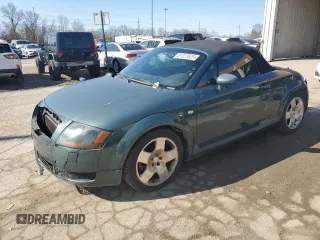 2001 Audi TT with VIN TRUUT28N711048049, listed as a Copart auction lot 51237625 with 119,123 mi miles and Salvage Title. Bid and sale history available at carsss.com. Image 1.