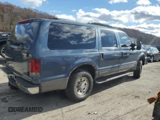 2003 Ford Excursion XLT with VIN 1FMNU41S73EB25176, listed as a Copart auction lot 79601554 with 326,945 mi miles and Salvage Title. Bid and sale history available at DreamBid. Image 3.